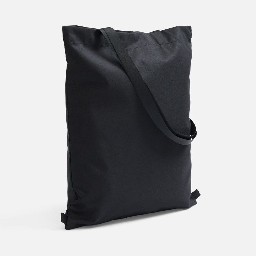 Шопер B3, черный с черными ручками