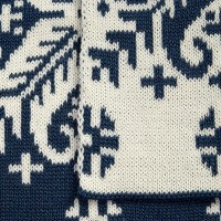 Шарф Wintertude L, синий с белым