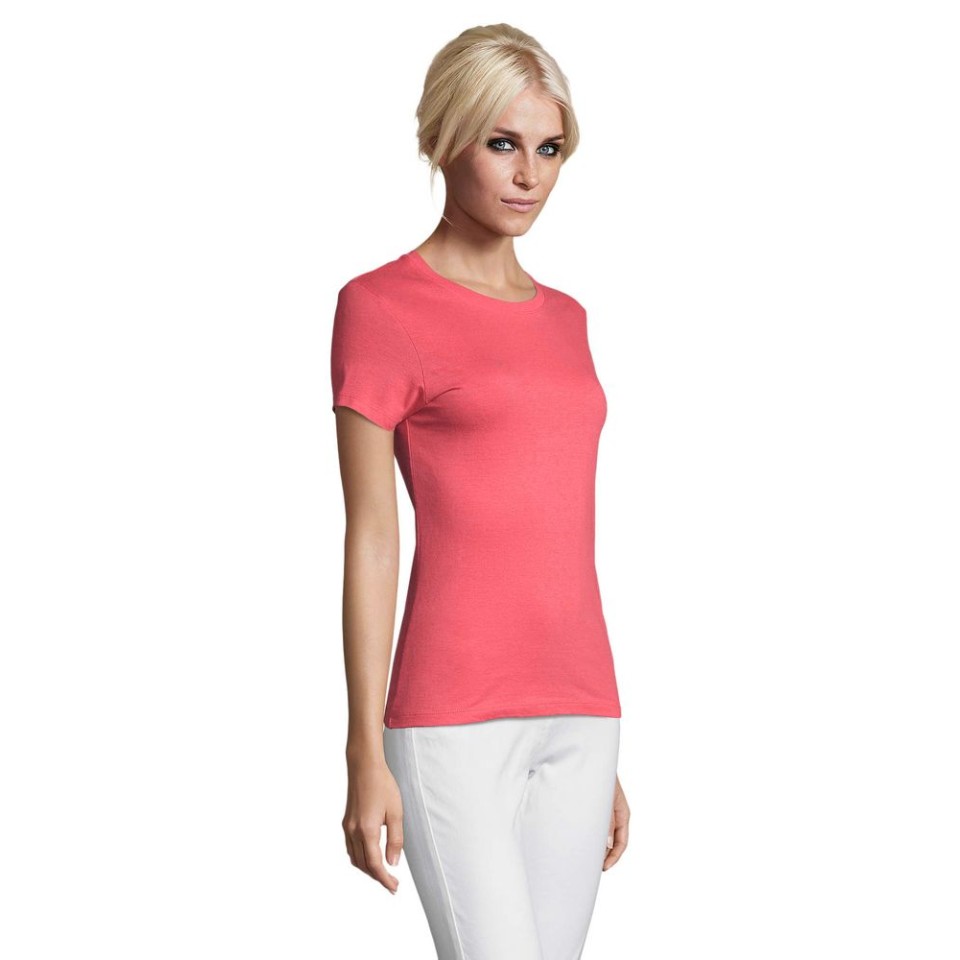 Футболка женская Regent Women розовая (коралловая), S