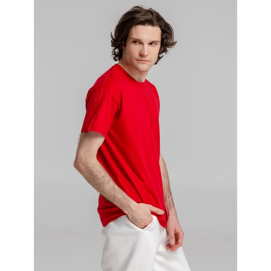 Футболка Imperial 190 ярко-розовая (фуксия), S