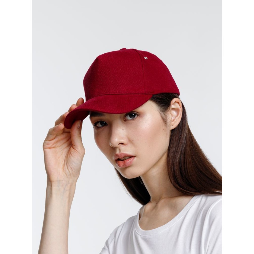 Бейсболка Standard, бордовая