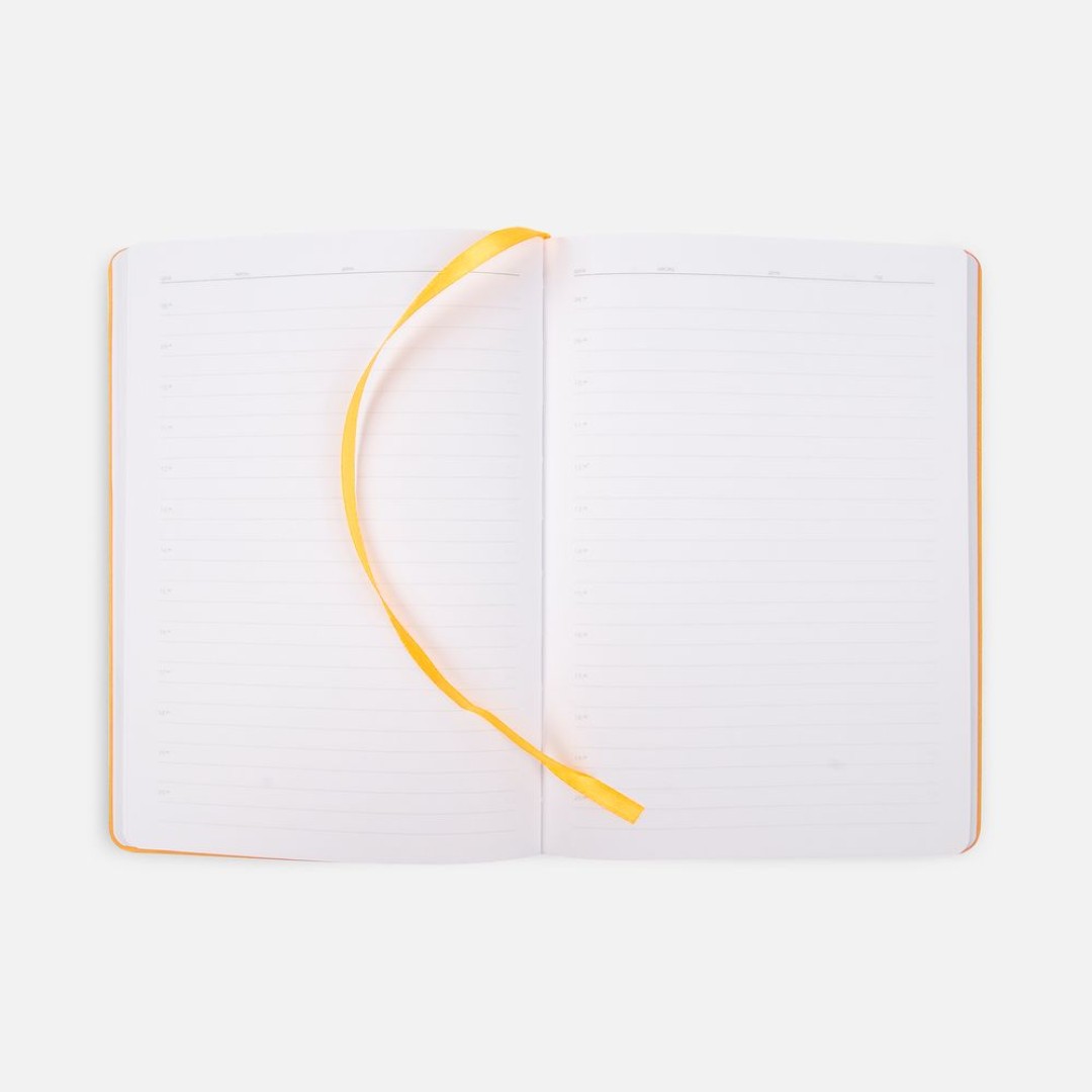 Ежедневник Tact, недатированный, оранжевый