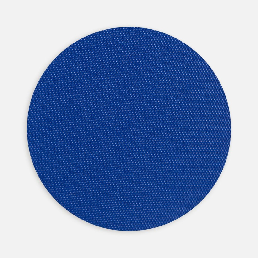 Наклейка тканевая Lunga Round, M, синяя