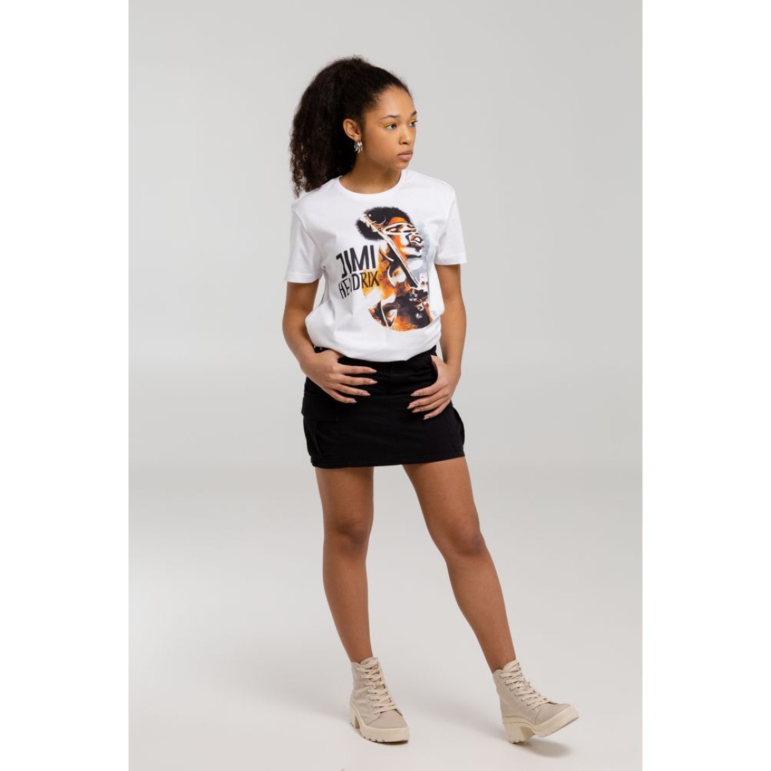 Футболка «Меламед. Jimi Hendrix», белая, S