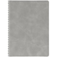 Ежедневник Spring Urban на заказ, недатированный, серый