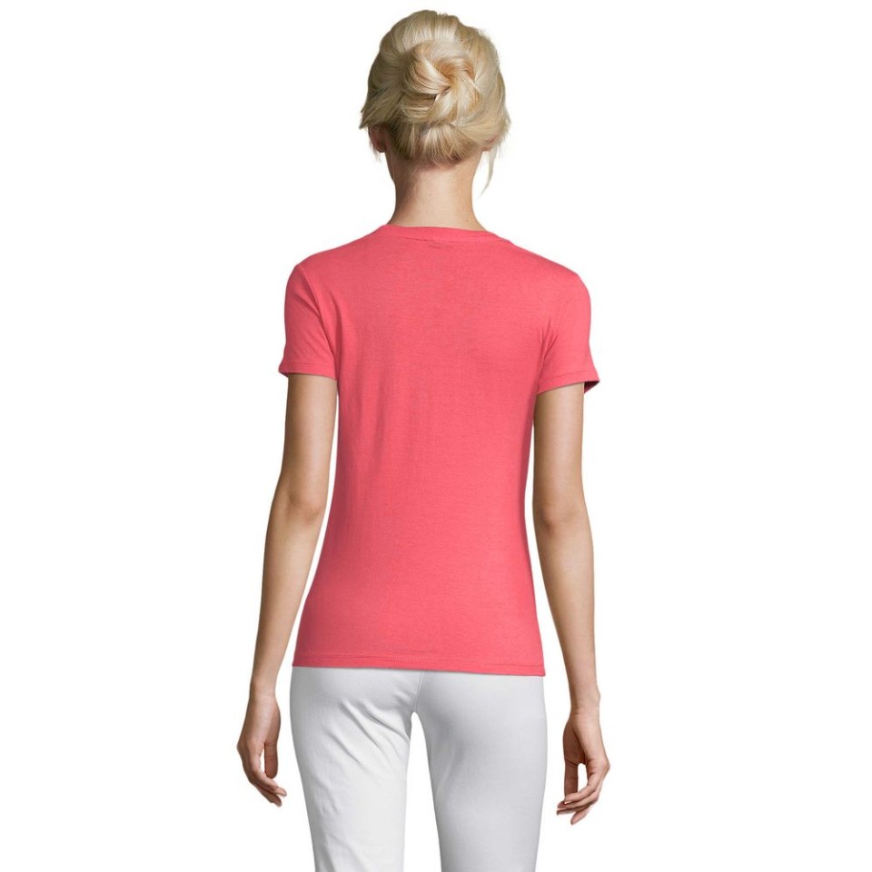 Футболка женская Regent Women розовая (коралловая), S