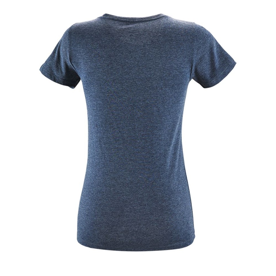 Футболка женская Regent Fit Women синий меланж, L