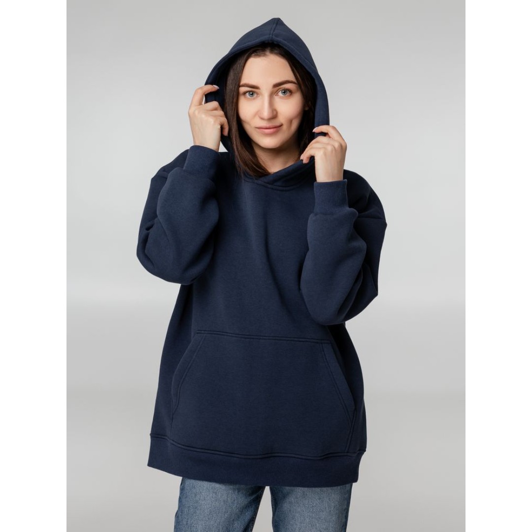 Худи Kulonga Oversize, темно-синее, ХS/S
