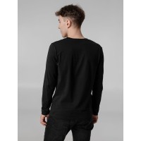 Футболка с длинным рукавом Lehta, черная, размер S
