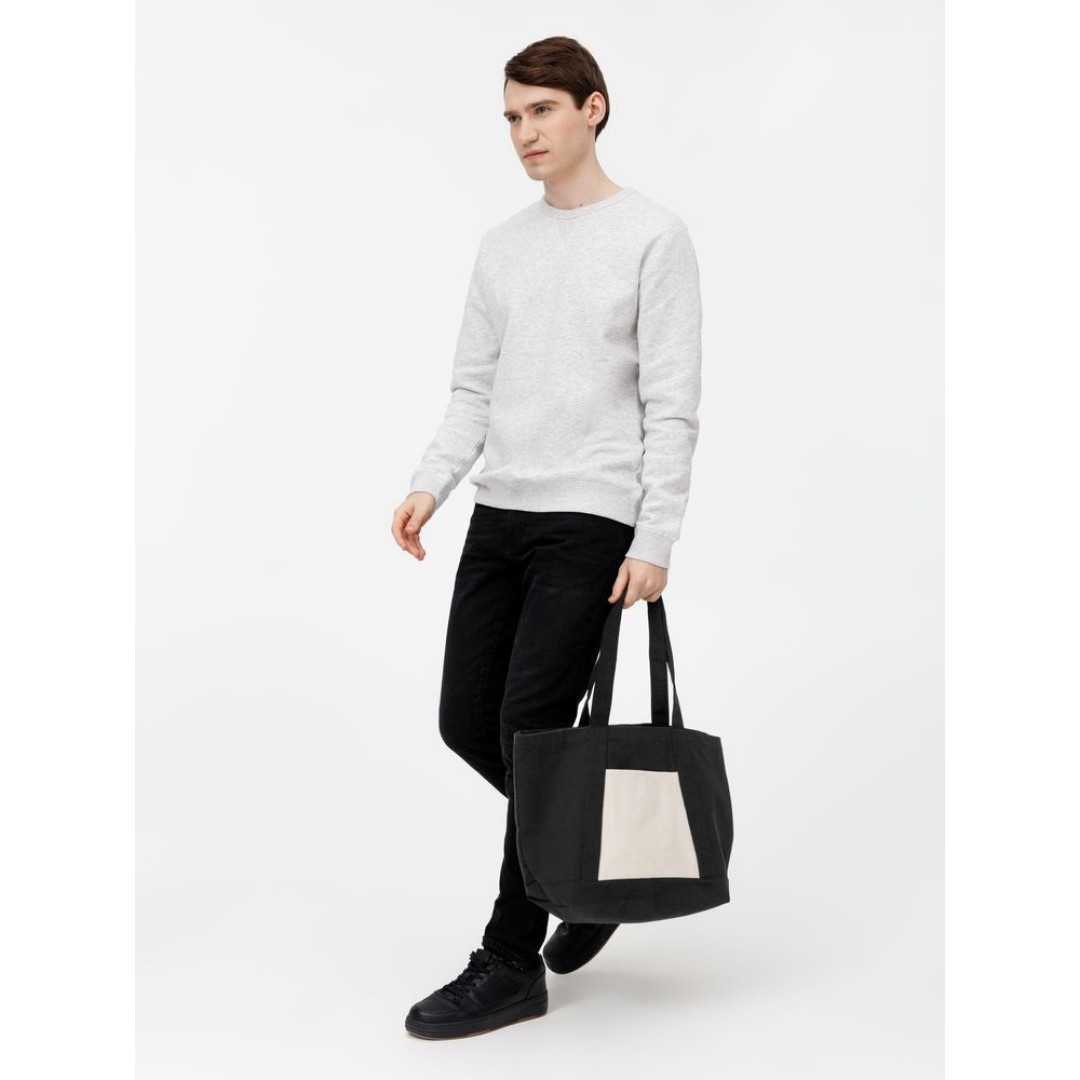 Шопер Shophop, черный с неокрашенным