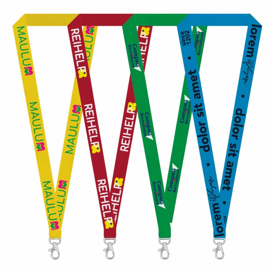 Лента для бейджа с печатью TermoPrint на заказ