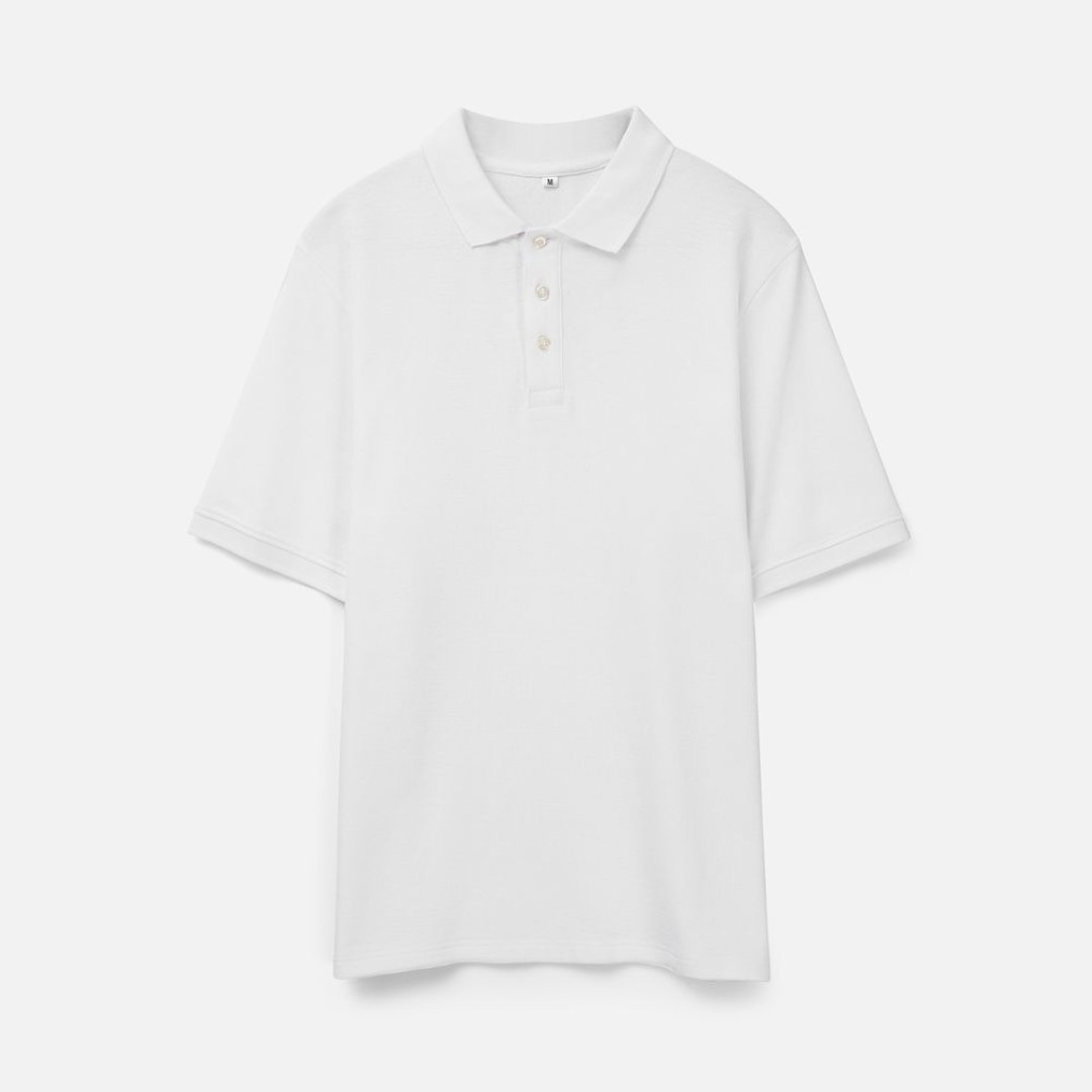 Рубашка поло унисекс Upswing, белая, размер XXL