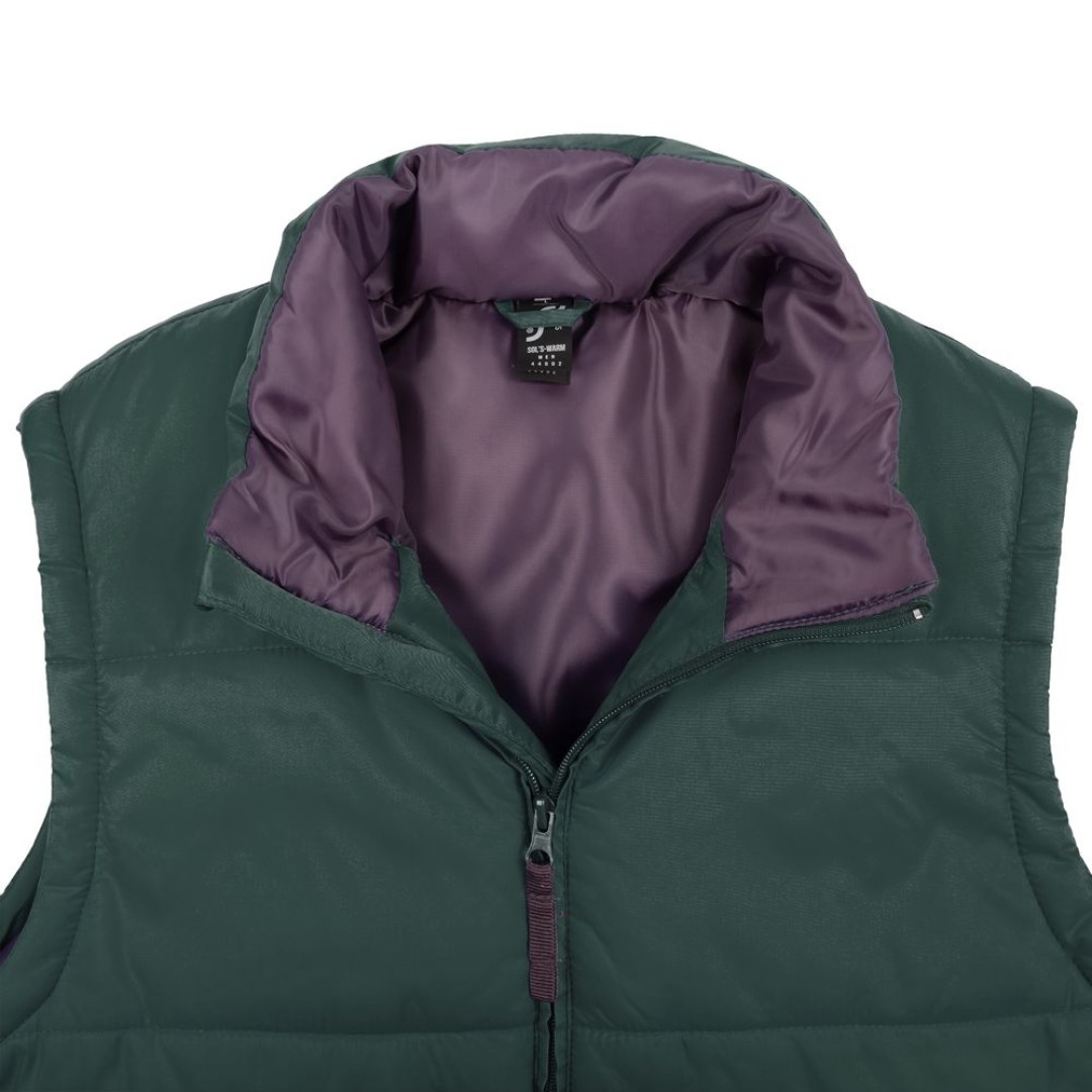 Жилет Warm зеленый, S