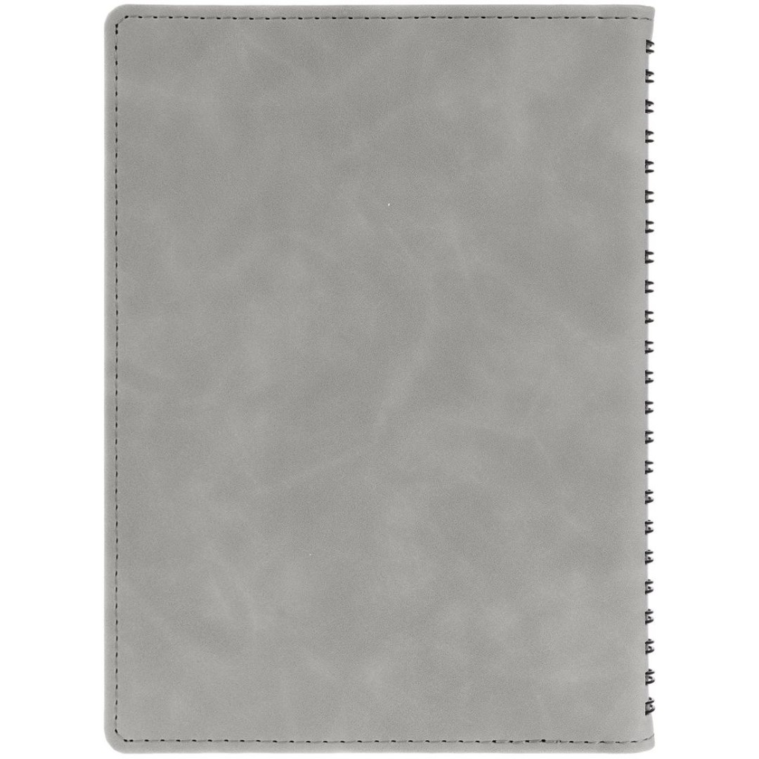 Ежедневник Spring Urban на заказ, недатированный, серый