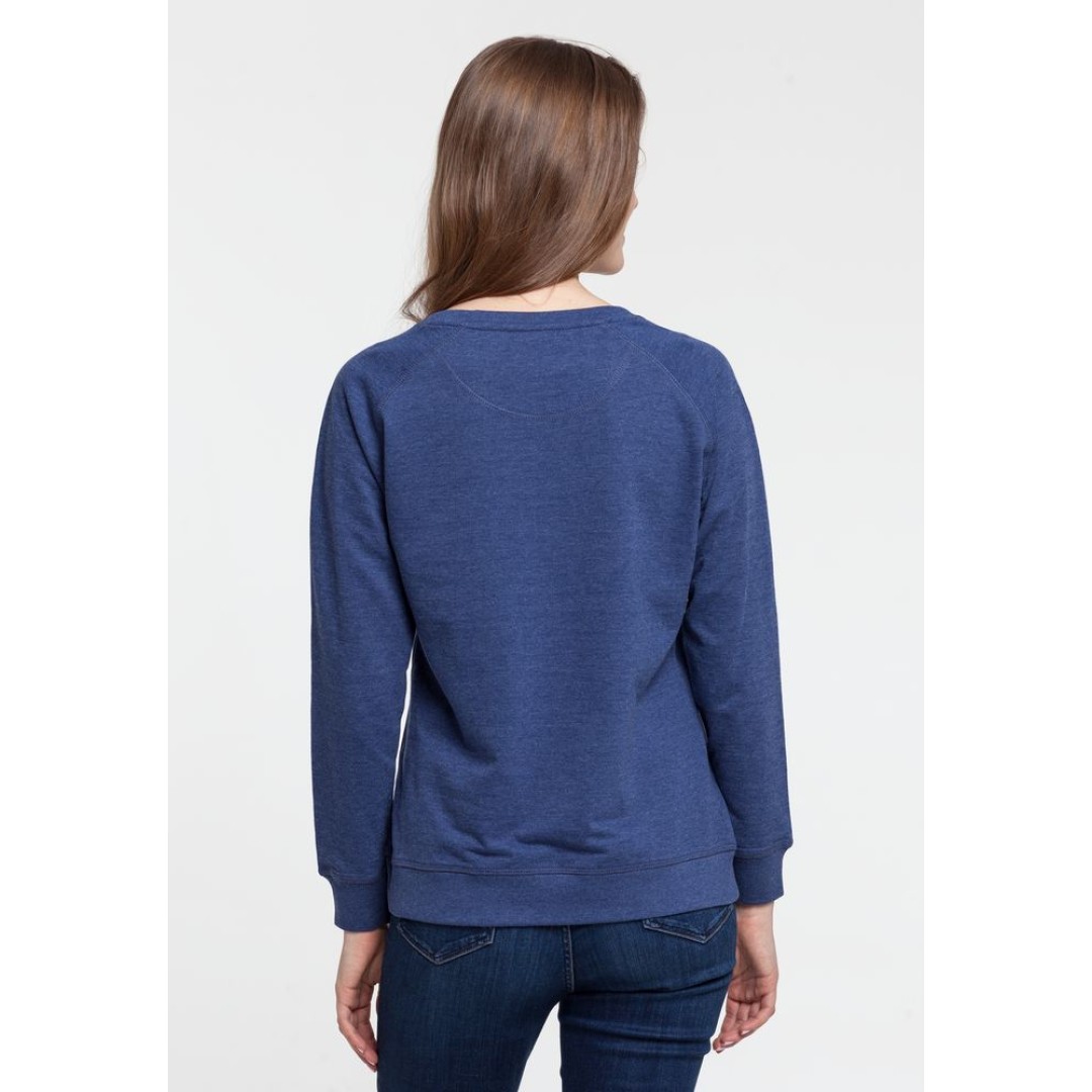 Толстовка Beauty Sleep, синий меланж, S