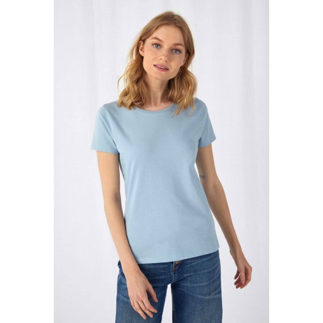 Футболка женская E150 Inspire (Organic), фиолетовая, XS