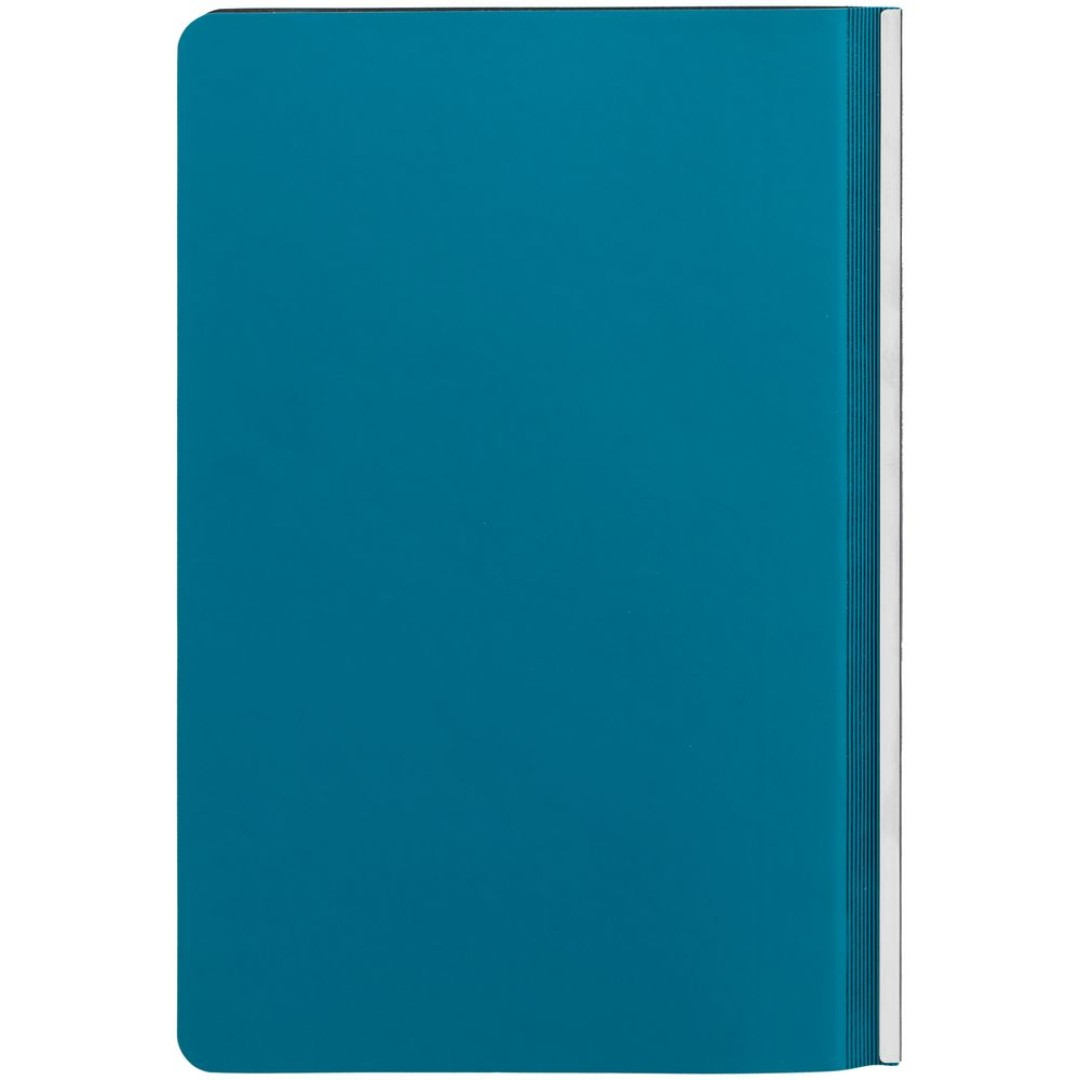 Ежедневник Aspect на заказ, недатированный, бирюзовый