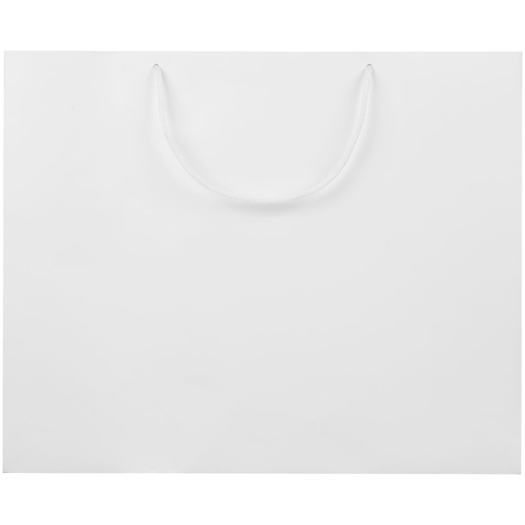 Пакет бумажный с ламинацией Lami Tote L, белый