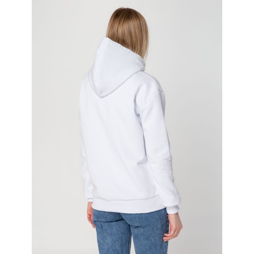 Толстовка с капюшоном Unit Kirenga Heavy, белая