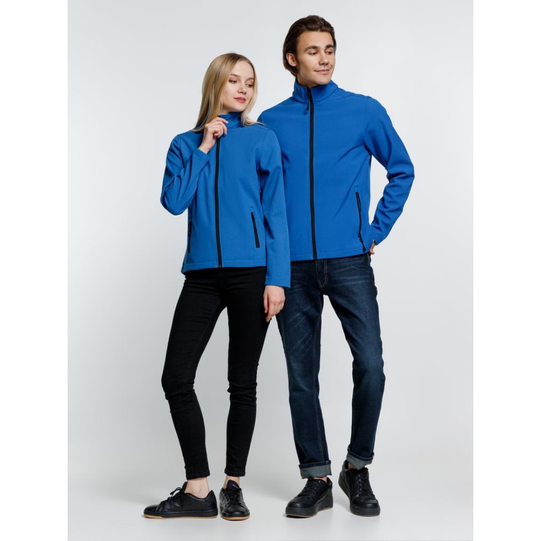Куртка софтшелл женская Race Women ярко-синяя (royal), M