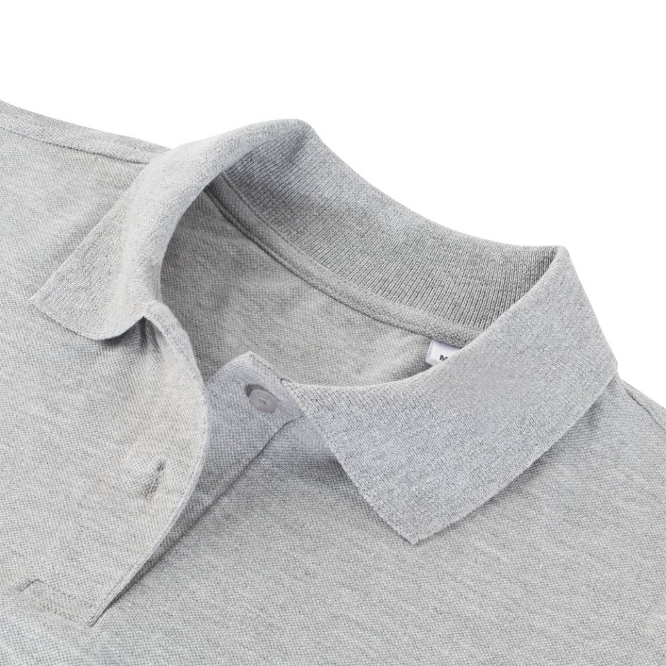 Рубашка поло женская Virma Stretch Lady, серый меланж, M