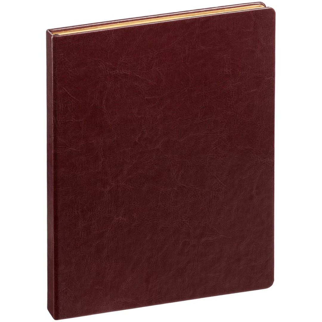 Ежедневник Grand Nebraska на заказ, недатированный, бордовый