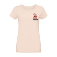 Футболка женская «Любоф-моркоф II», розовая, S