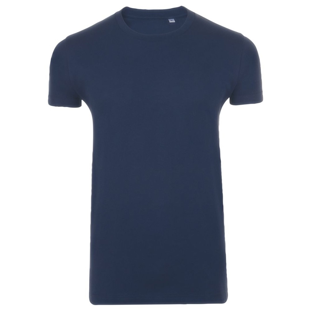 Футболка мужская приталенная Imperial Fit 190, темно-синяя (кобальт), S