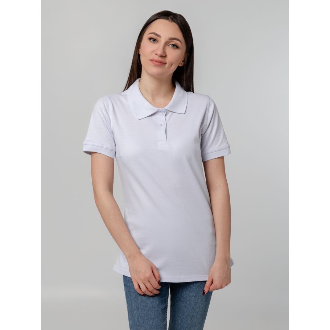 Рубашка поло женская Virma Stretch Lady, белая