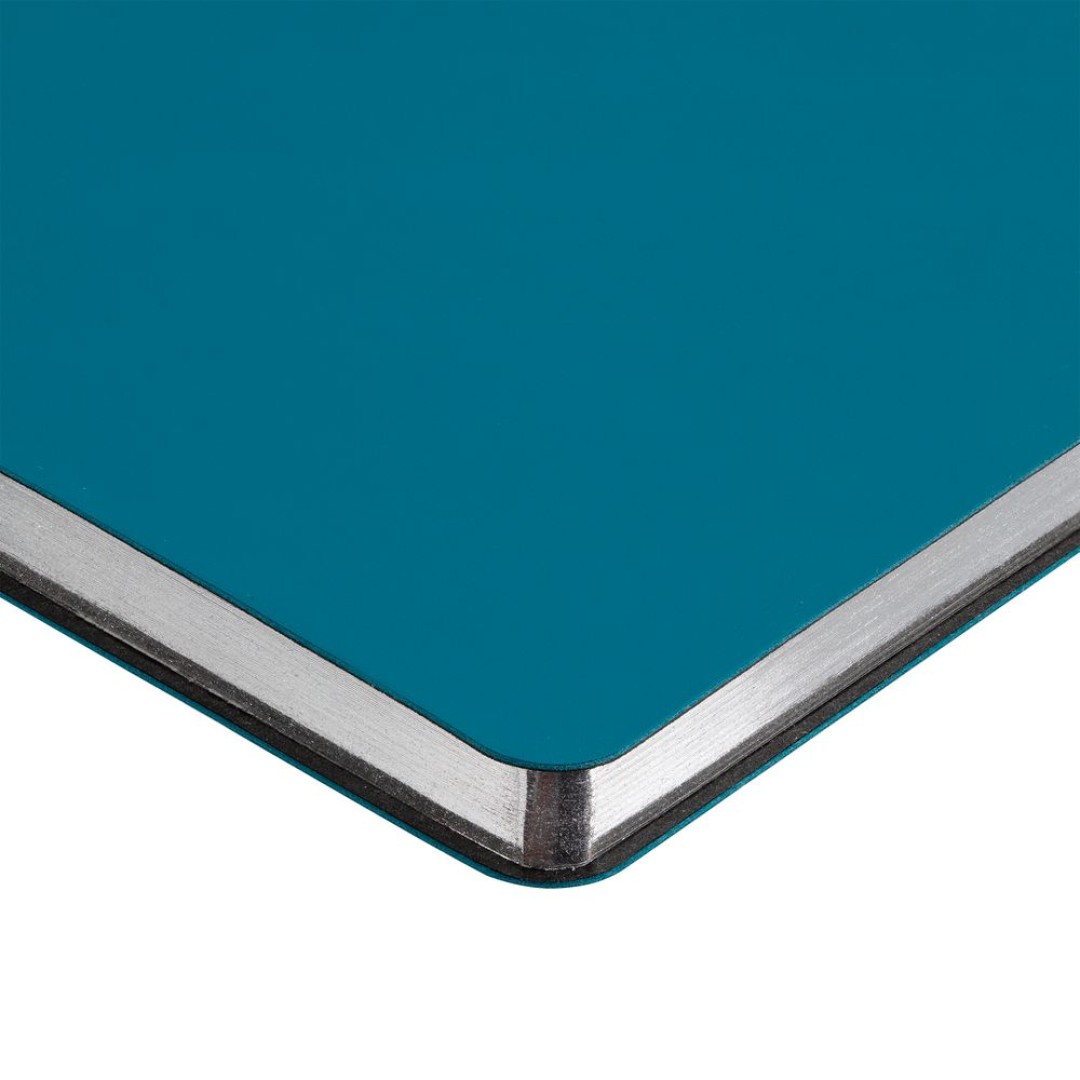 Ежедневник Aspect на заказ, недатированный, бирюзовый