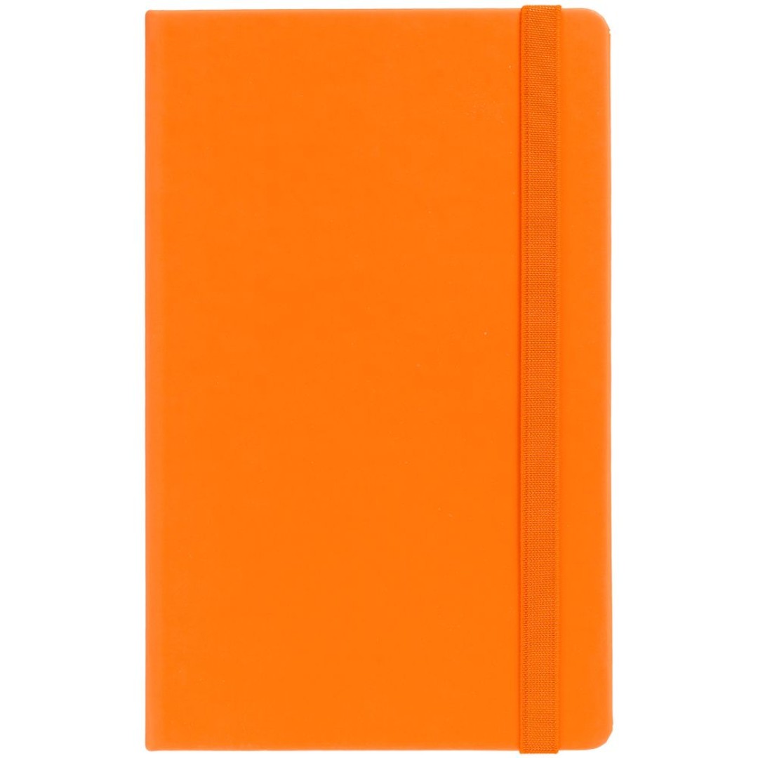Блокнот Shall, в линейку, оранжевый