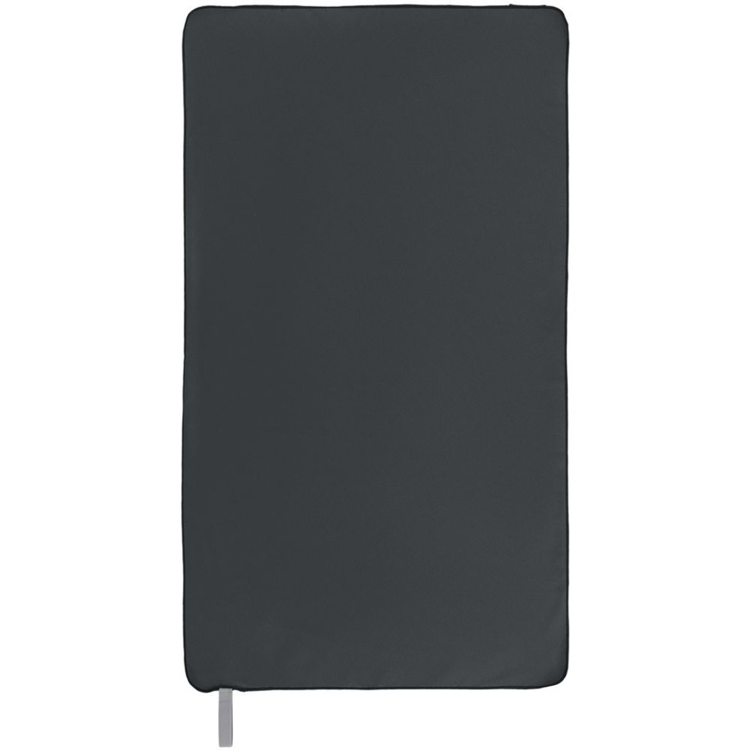 Спортивное полотенце Vigo Medium, темно-серое (графит)