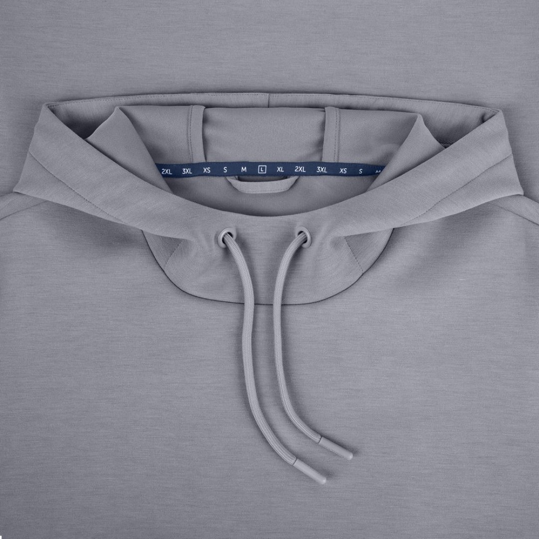 Худи унисекс Begi, серое, размер XS