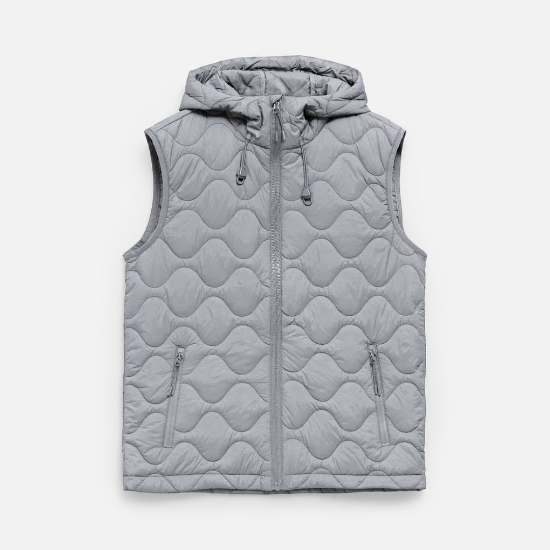 Жилет унисекс Tarnaby, светло-серый, размер XXL