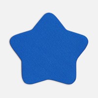 Наклейка тканевая Lunga Bial, M, синяя