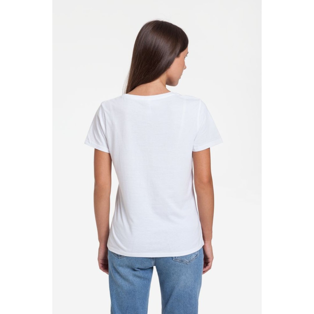 Футболка женская I Don't See You, белая, XL