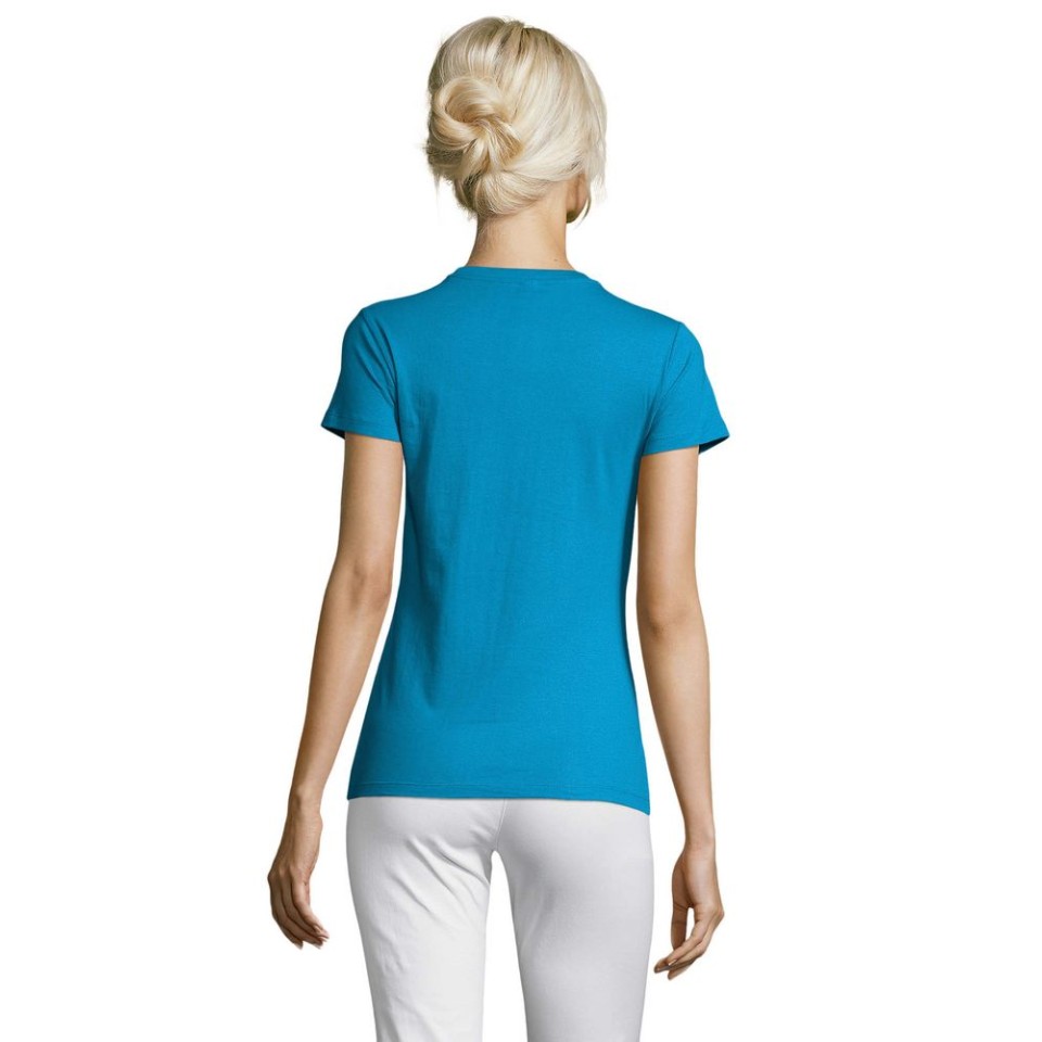 Футболка женская Regent Women ярко-бирюзовая, L