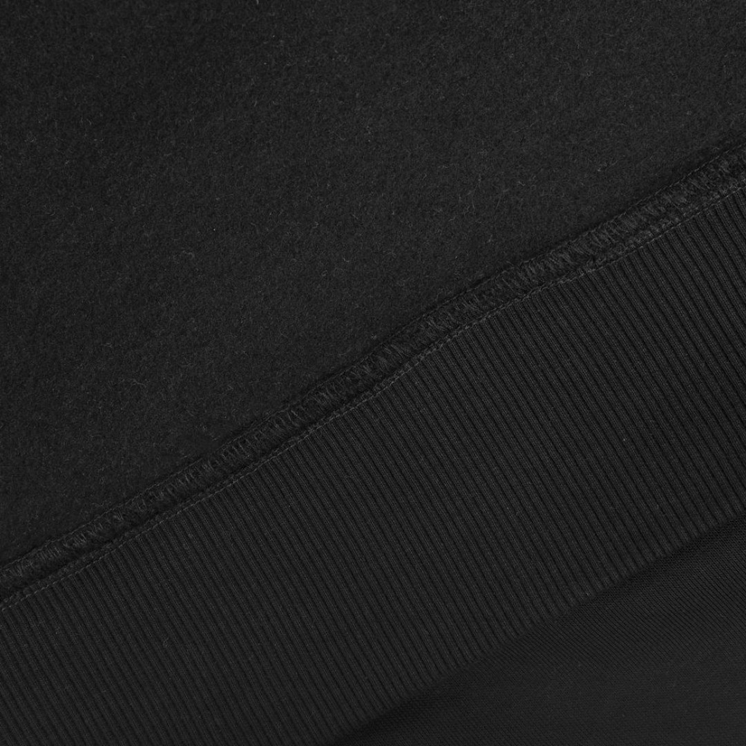 Худи оверсайз Kulonga Comfort Heavy, черное, XS/S