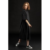 Платье D2, черное, размер XS/S