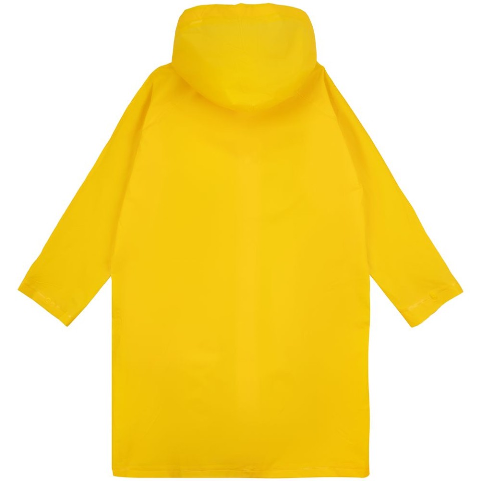 Дождевик детский RainDrop Kids, желтый, 8 лет (рост 118-128)