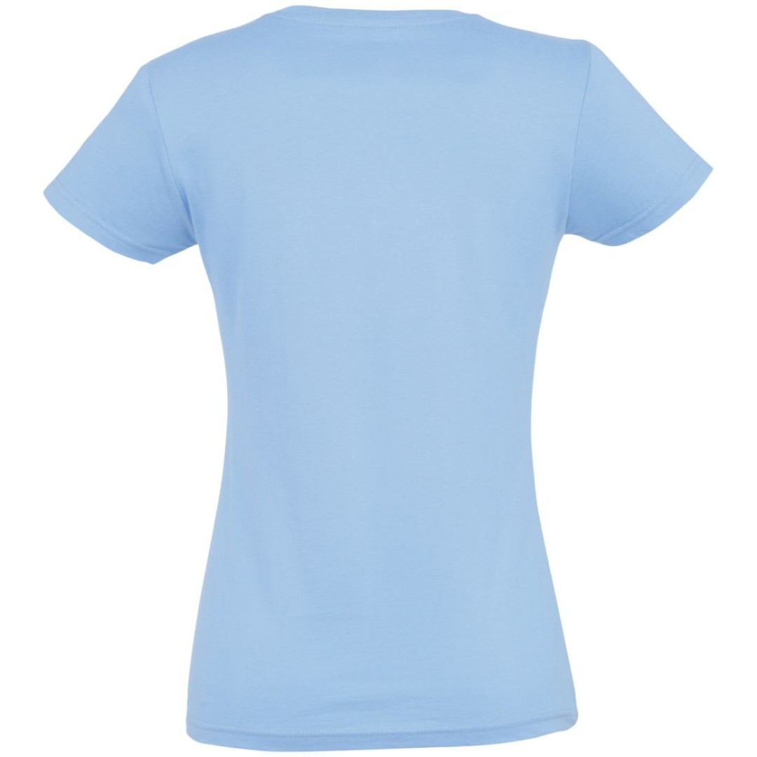 Футболка женская Imperial women 190 голубая, XXL