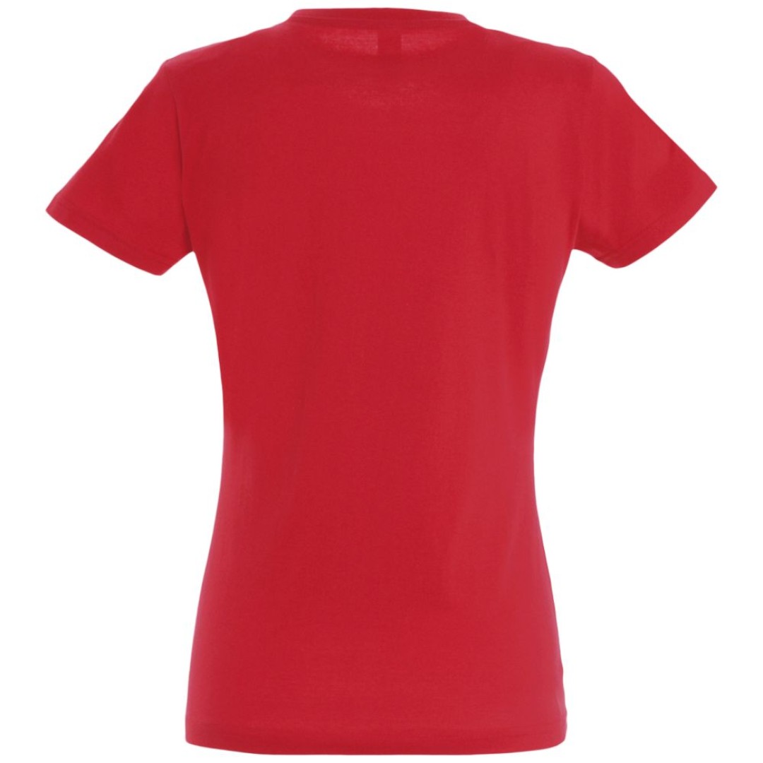 Футболка женская Imperial women 190 красная, L
