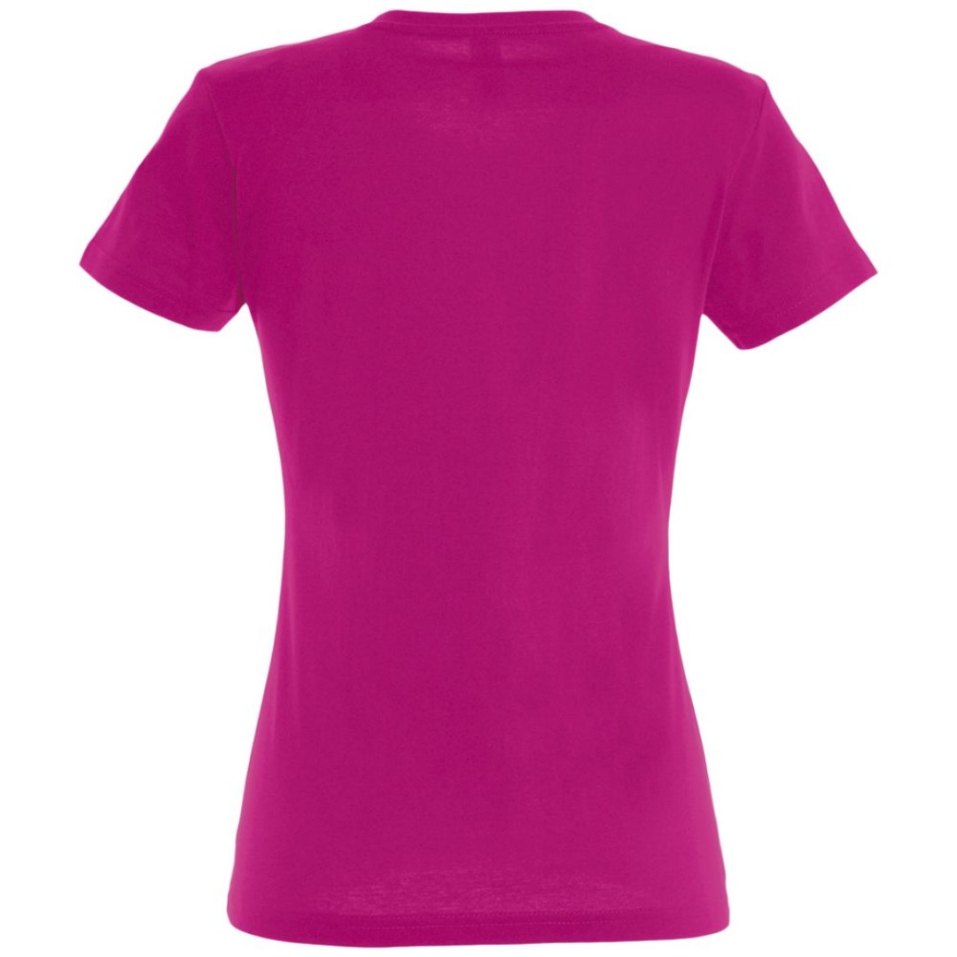 Футболка женская Imperial women 190 ярко-розовая (фуксия), S
