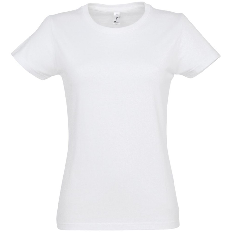 Футболка женская Imperial women 190 белая, XL