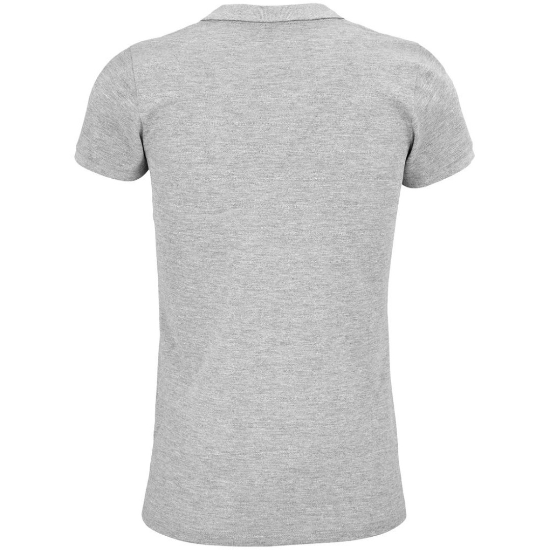 Рубашка поло женская Planet Women, серый меланж, M