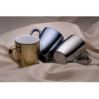 Кружка Lacerta, серебристая