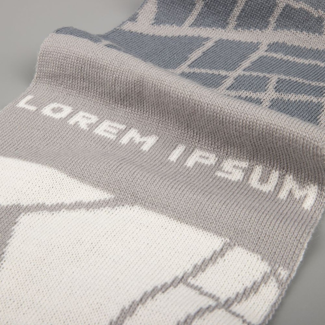 Шарф на заказ Tricksy Light, S, полушерсть