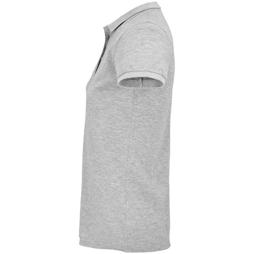 Рубашка поло женская Planet Women, серый меланж, M