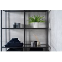 Полотенце отельное For Rooms, большое, черное