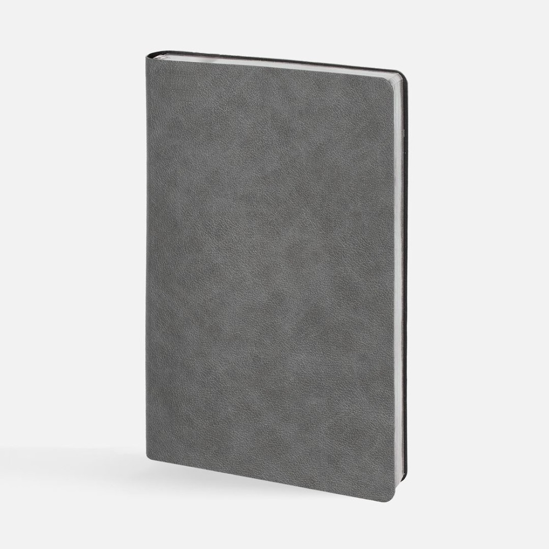 Ежедневник Petrus, недатированный, серый